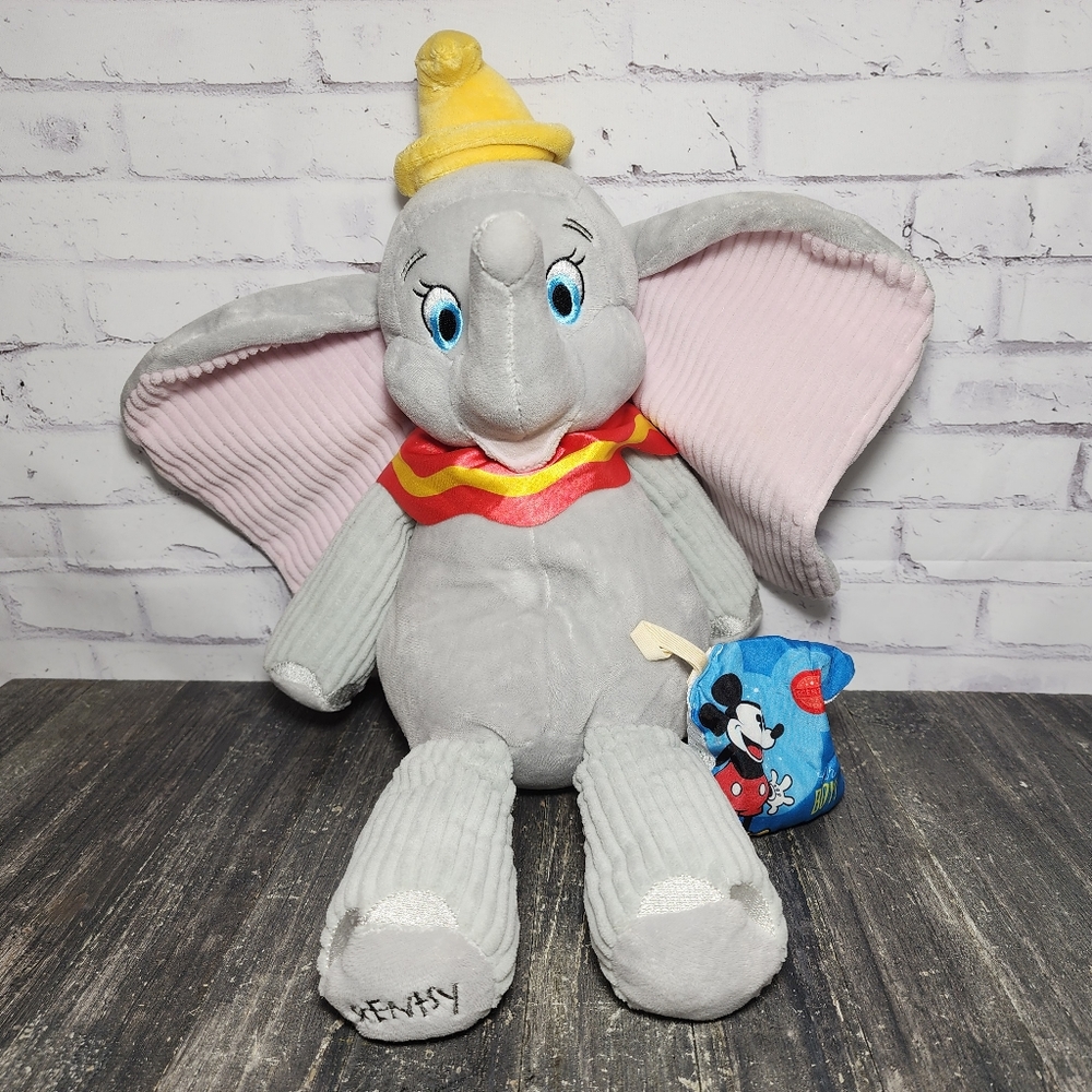 Scentsy Buddy Disney Dumbo Retired 17" Plush Scent Pack Used Pre-owned